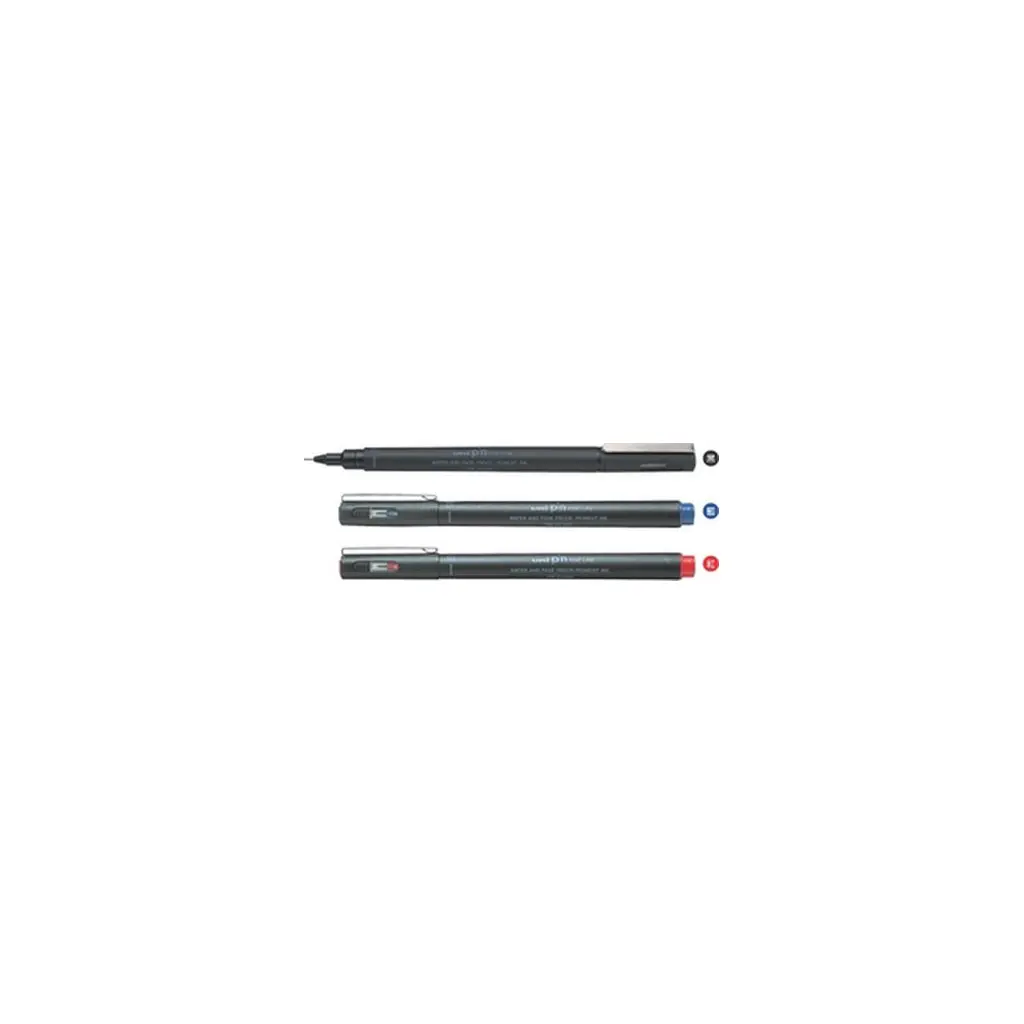 Marker permanentni 0,5mm Uni PIN 05-200 rdeč-1