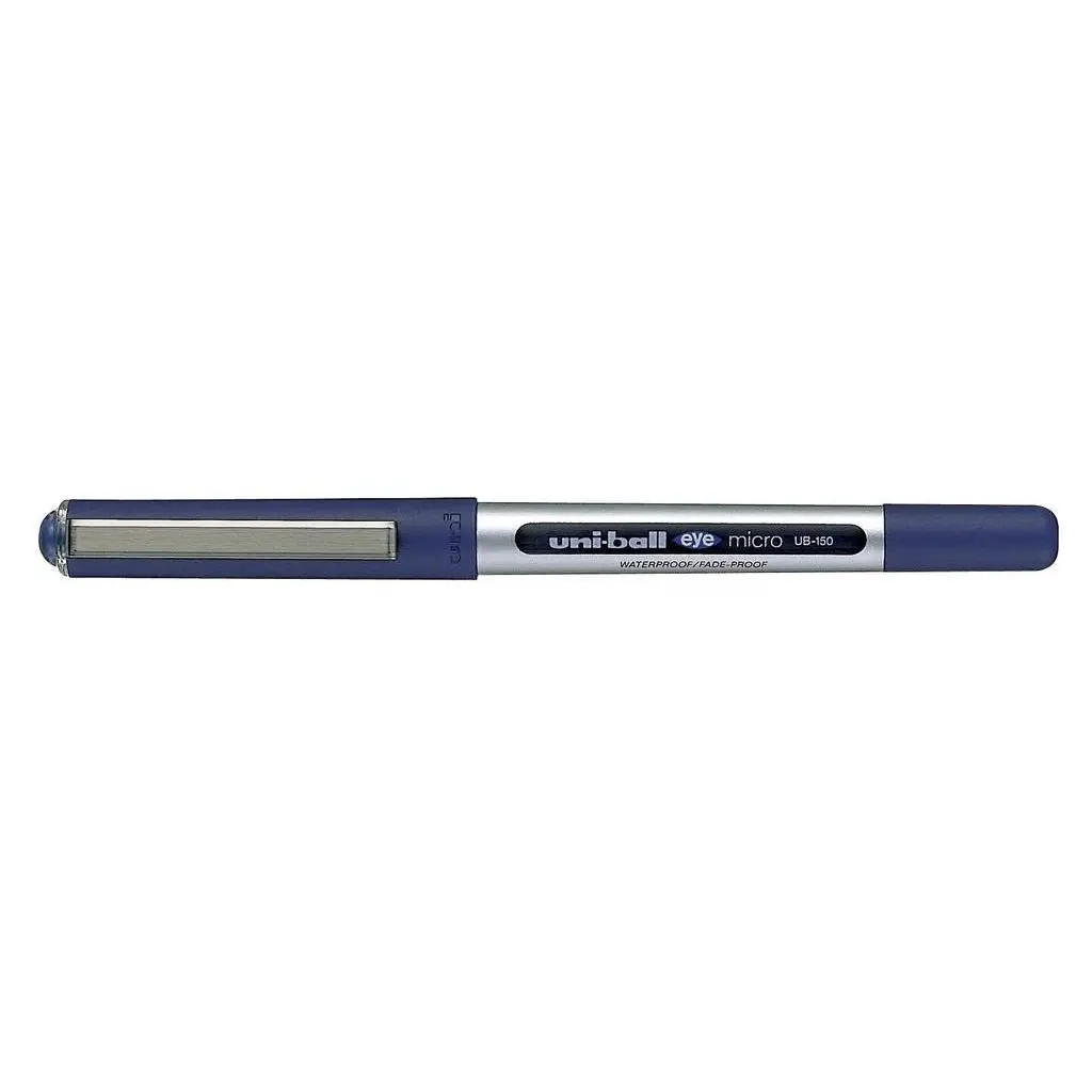 Roler 0,5 Uni UB-150 eye Micro srebrno-moder-0