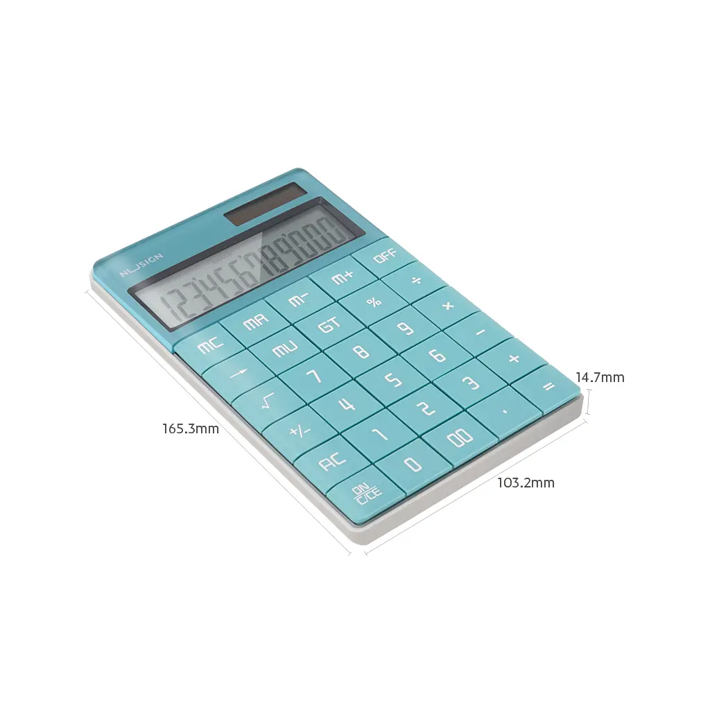 Kalkulator komercijalni 12 mjesta Nusign ENS041BL plavi-2