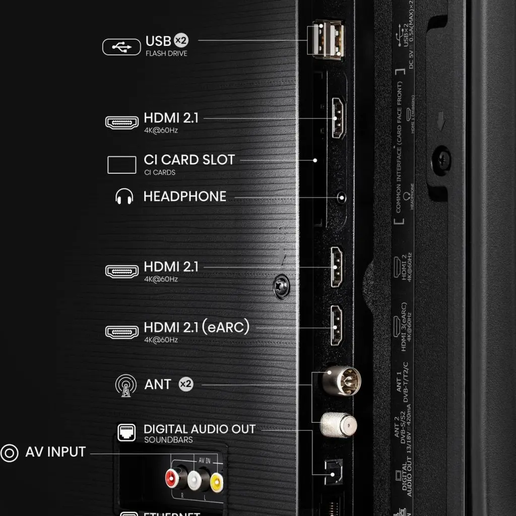 TV HISENSE 43E7Q, QLED, 43", 108cm, UHD, SMART-7