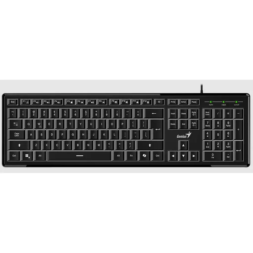 Tipkovnica GENIUS SlimStar 820 črna-0