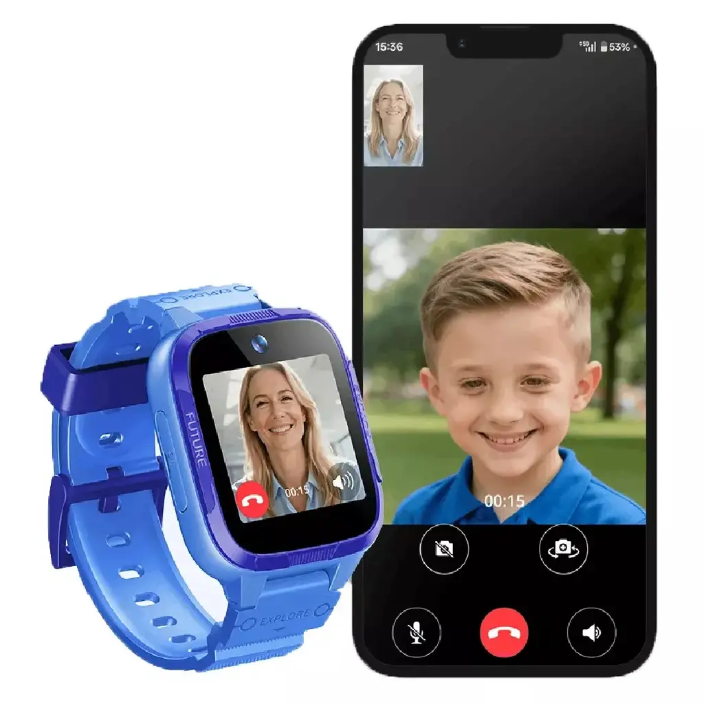 Smart watch 360 Kids Watch E3 Pro Blue-3