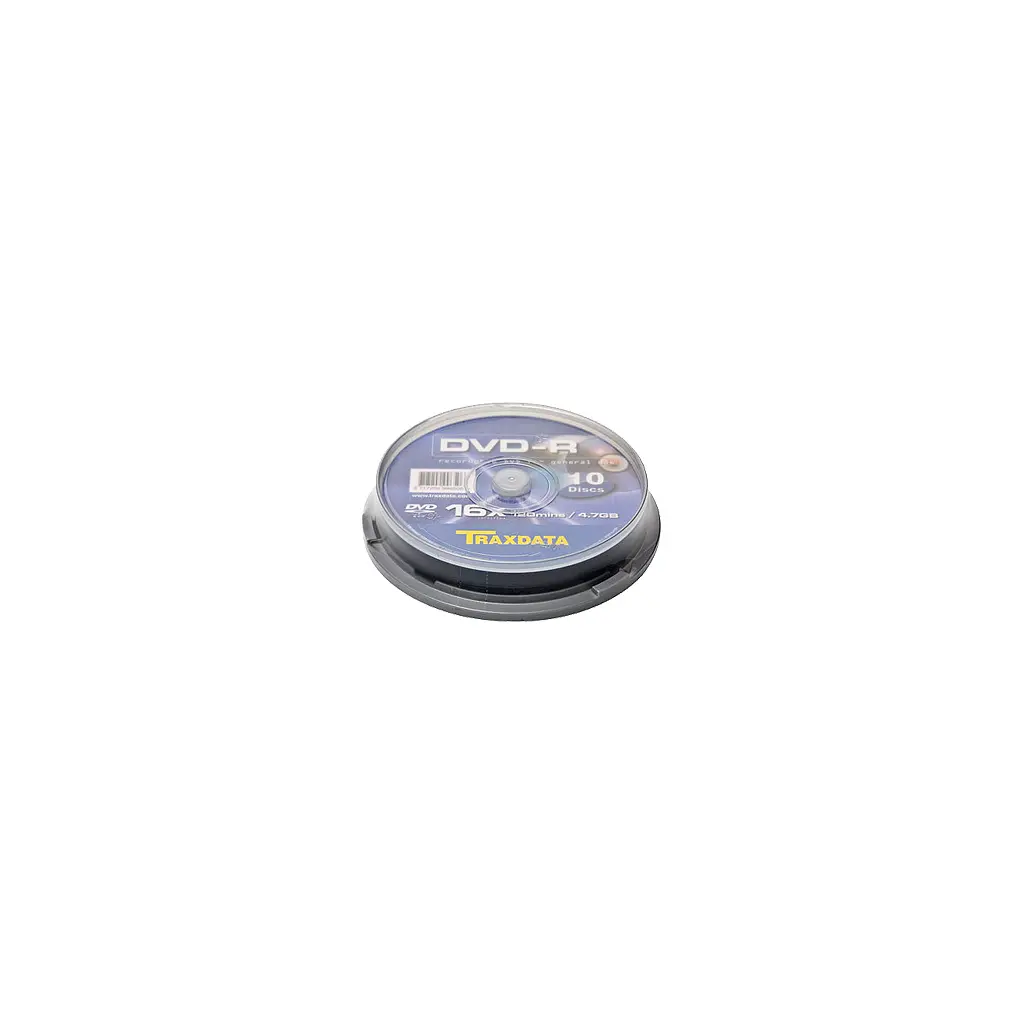 DVD-R medij TRAXDATA 4.7GB 16x speed Spindle  10/1 - komplet-1