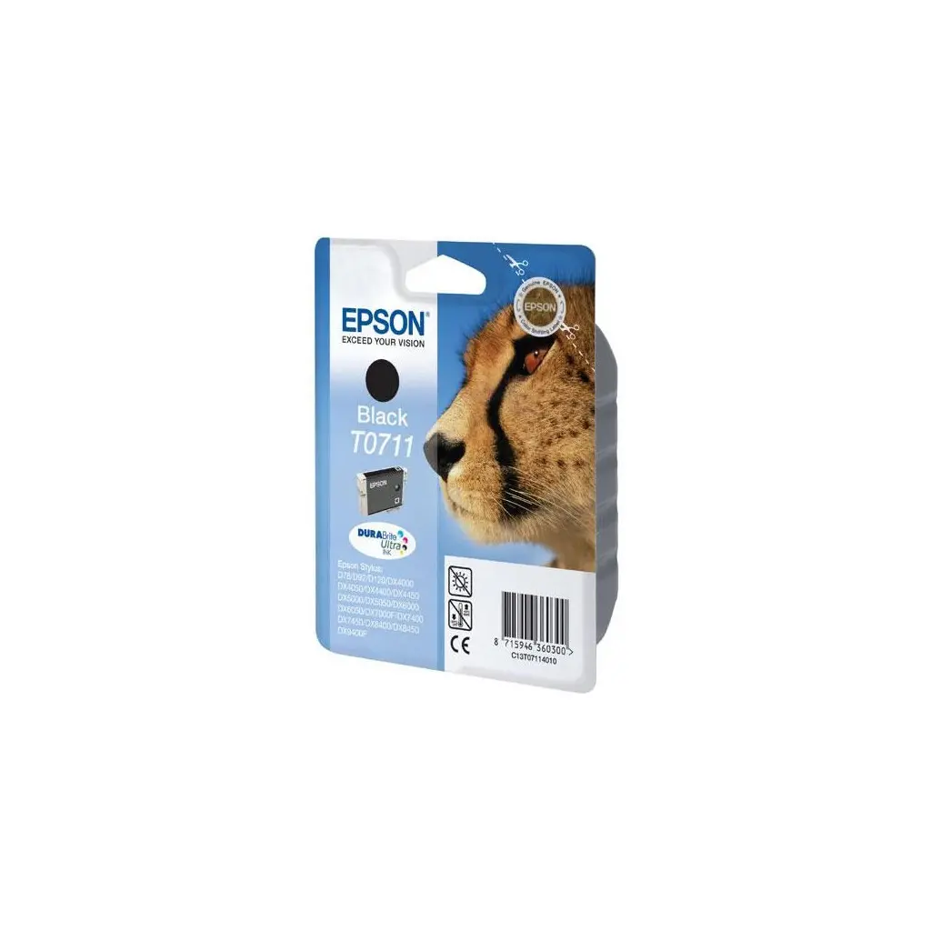 Črnilo EPSON T0711 Black 7.4 ml original-0
