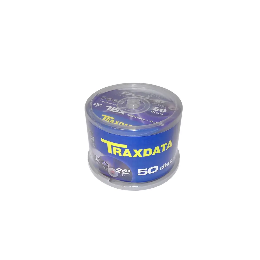 DVD-R medij TRAXDATA 4.7GB 16x speed Spindle  50/1 - komplet-0