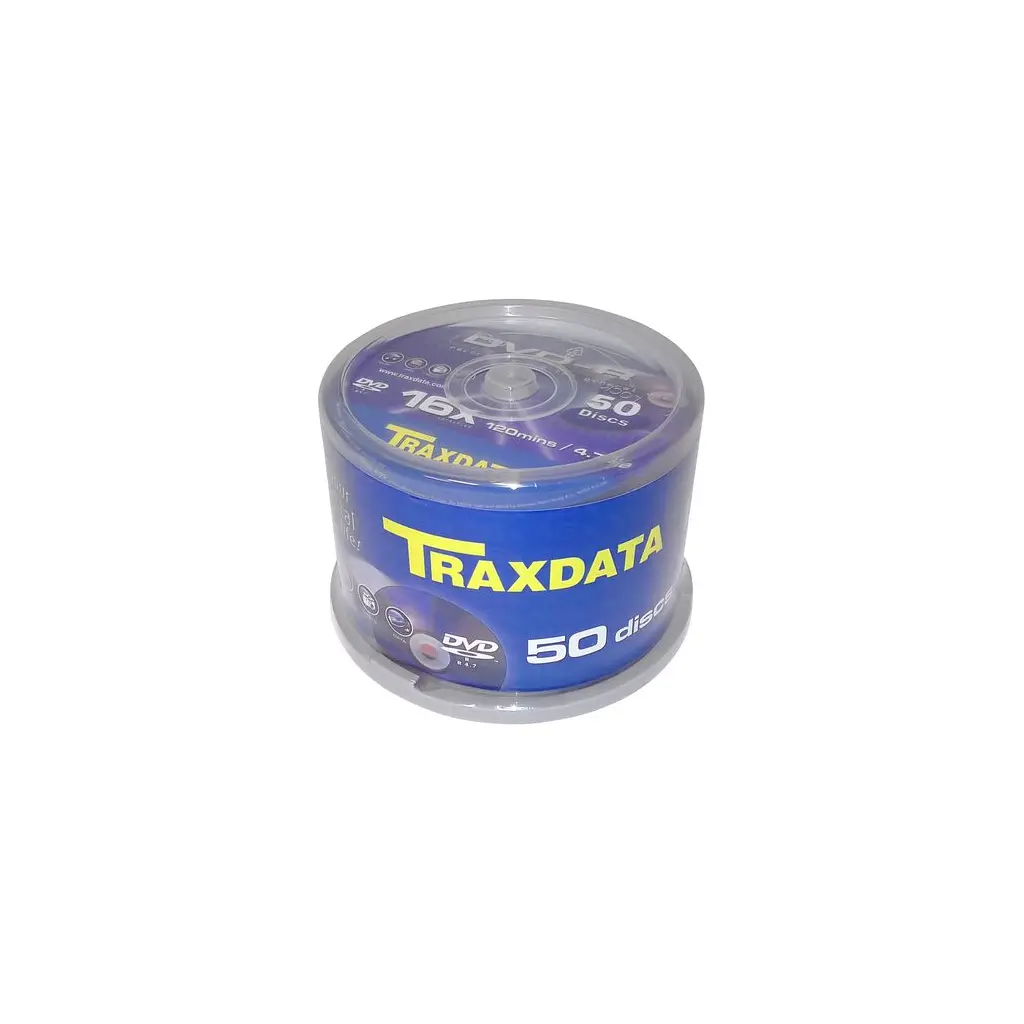 DVD-R medij TRAXDATA 4.7GB 16x speed Spindle  50/1 - komplet-1