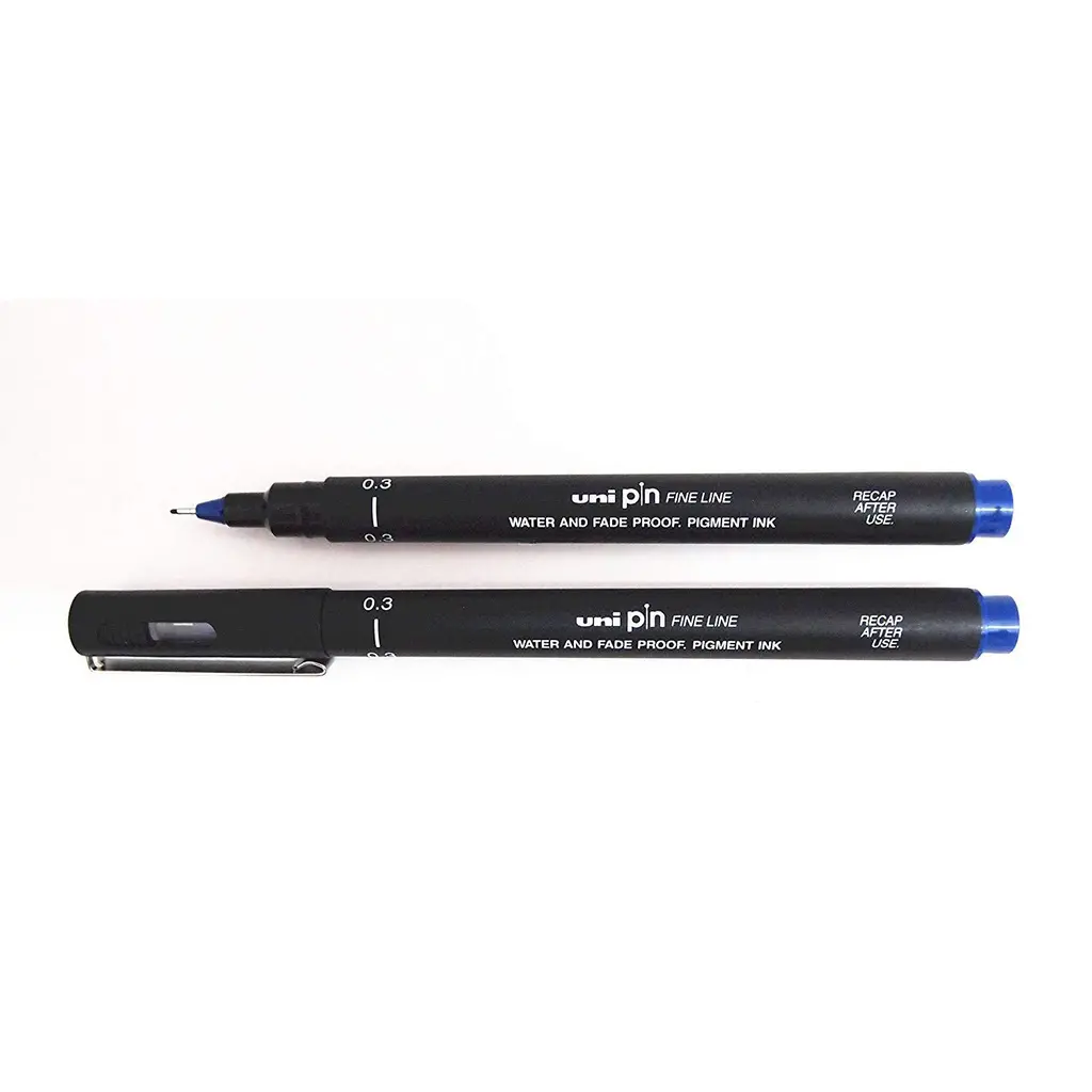 Marker permanentni 0,3mm CD/DVD Uni PIN 03-200 moder-0