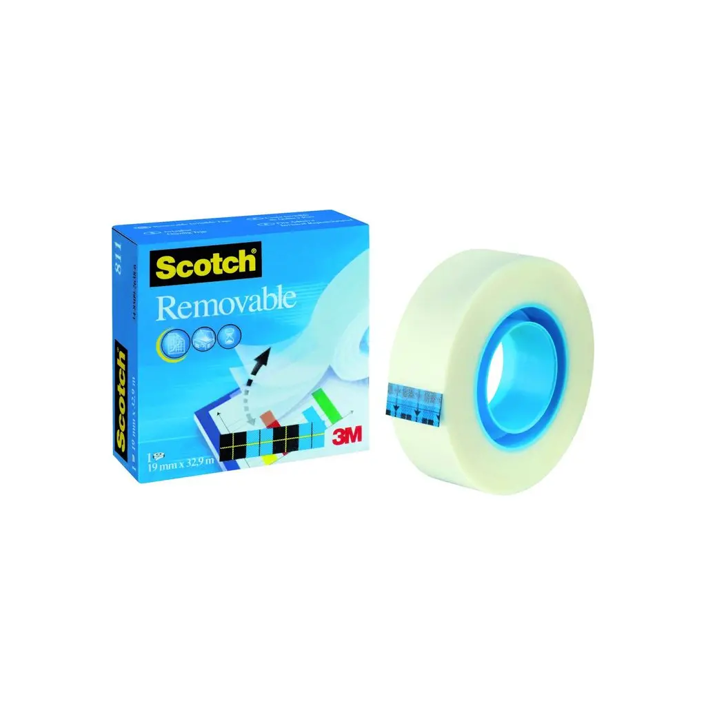 Lepilni trak pisarniški 19/33 nevidni odlepljiv 1/1 3M Scotch 811-1