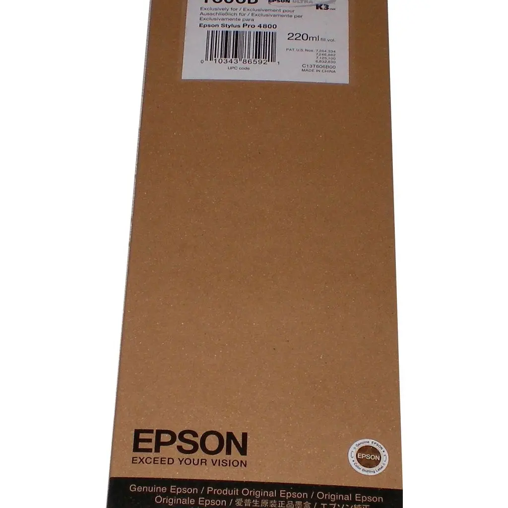 Črnilo EPSON T606B00 Magenta 220ml original-1