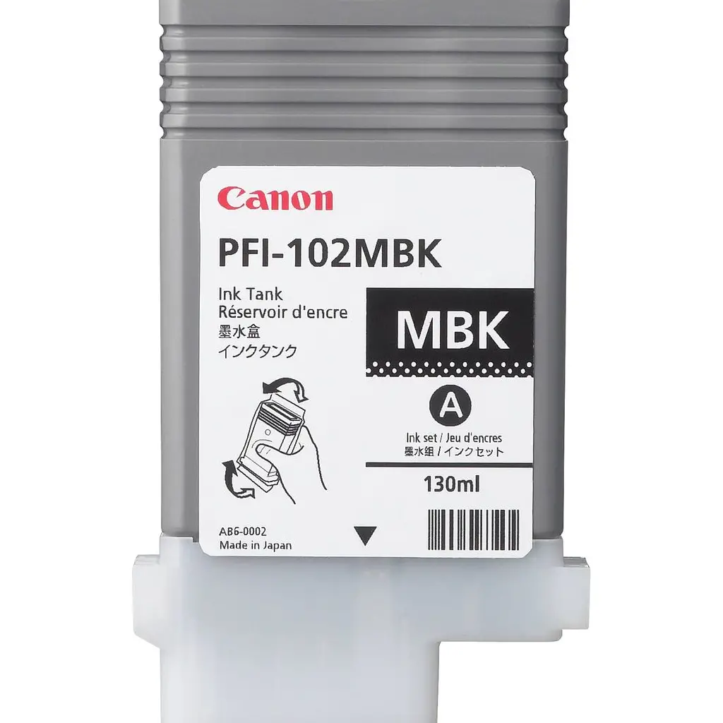 Črnilo CANON PFI-102MBK Mat Black original-0