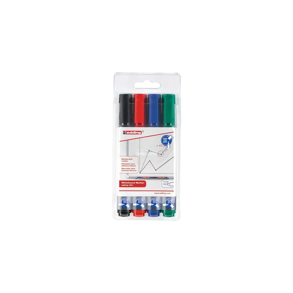 Marker za belo tablo 1,5-3mm Edding 360 okrogla konica 4/1-0