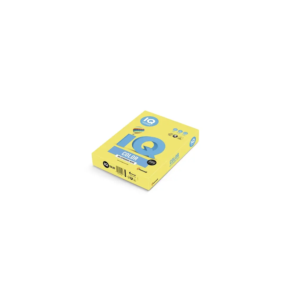 Papir fotokopirni color A4  80gr Mondi IQ intensive CY39 500/1 can. yellow rumen-1