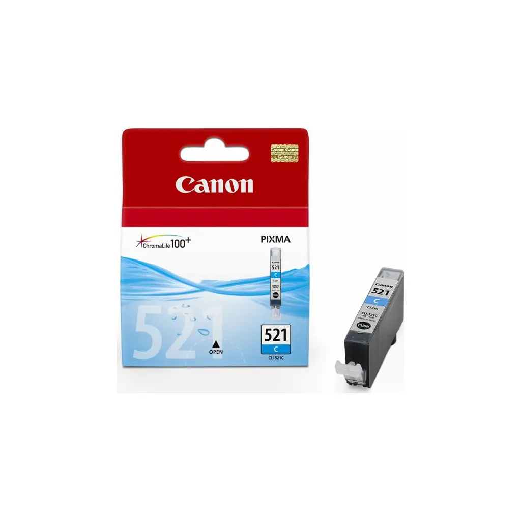 Črnilo CANON CLI-521 Cyan 9ml original-1