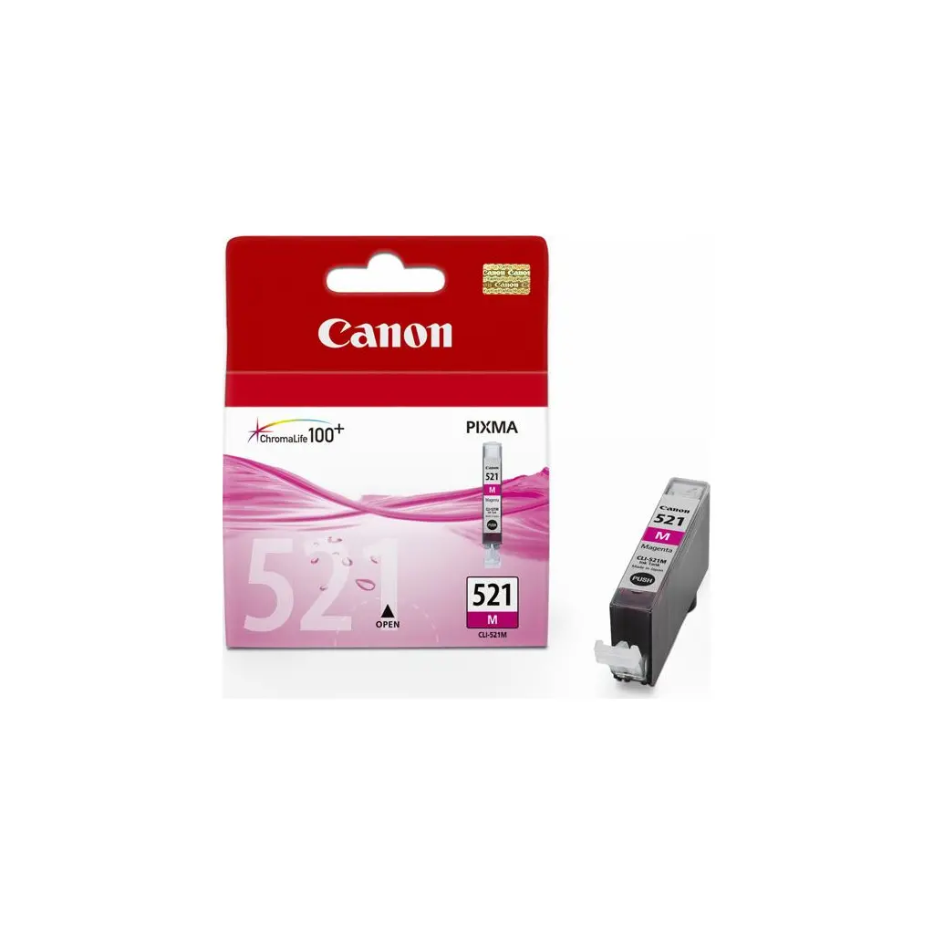 Črnilo CANON CLI-521 Magenta 9ml original-0