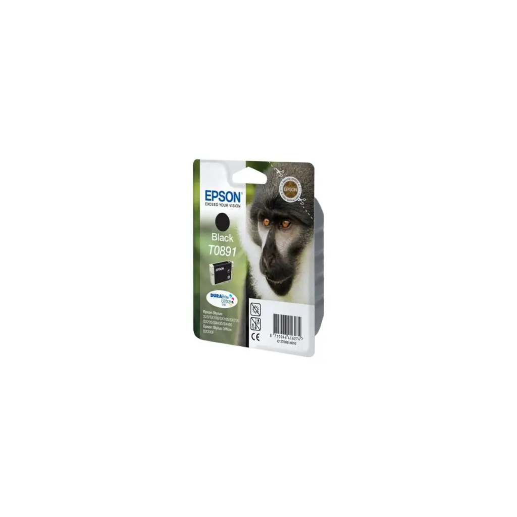Črnilo EPSON T0891 Black 5.8ml original-0