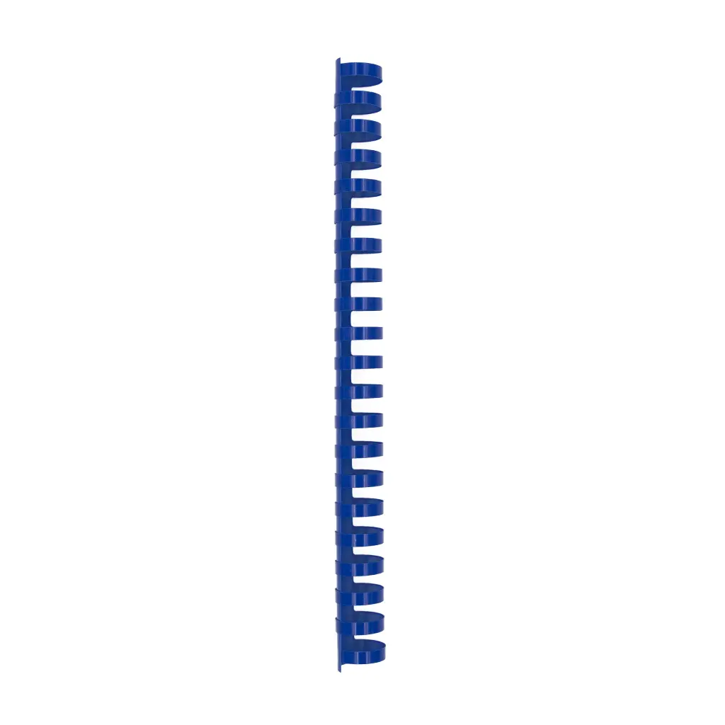 Spirala PVC za vezavo do 180 listov 22mm 50/1 okrogla modra-0