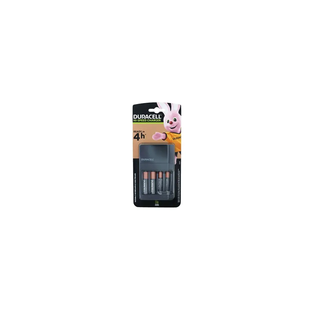 Polnilec baterij DURACELL CEF 14 + 2 kos. baterija AA 1300mAh NiMH-0
