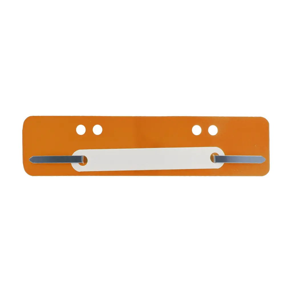 Hitrovezne sponke 25/1 euro razdalja lukenj 6+8cm oranžna-0