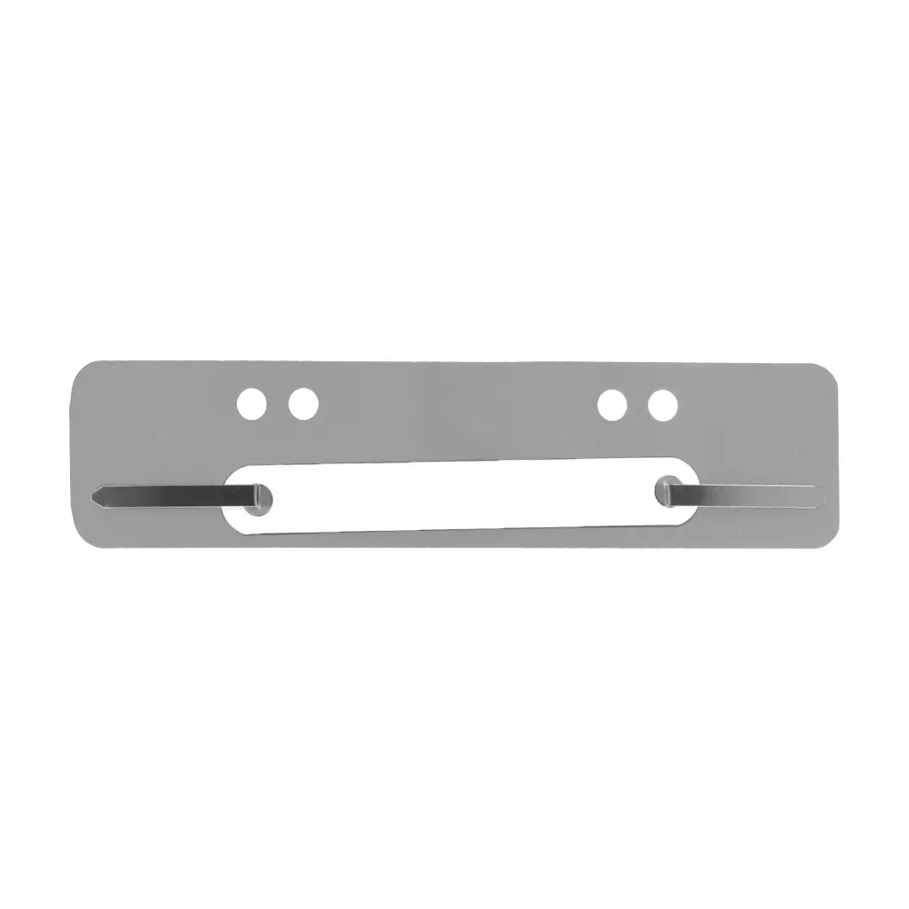 Hitrovezne sponke 25/1 euro razdalja lukenj 6+8cm siva-0