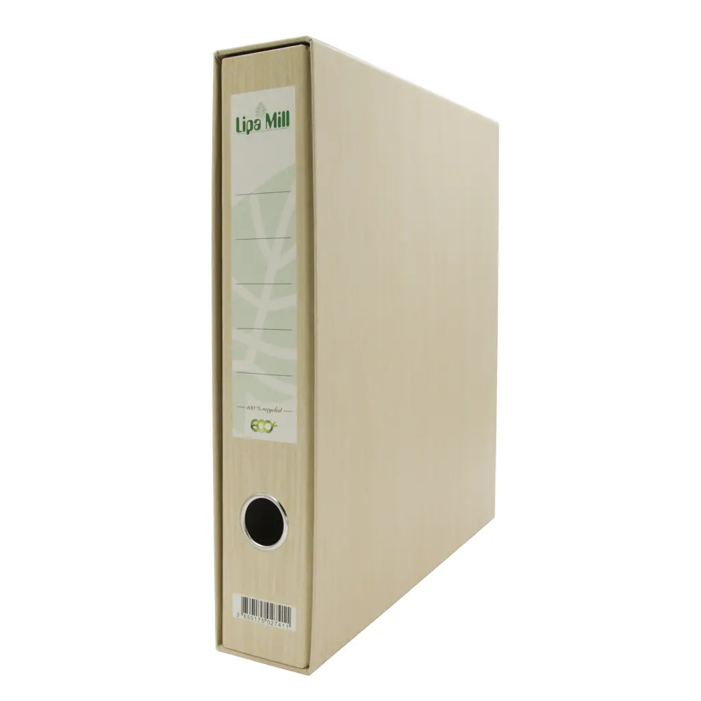 Registrator A4 ozek Lipa Mill natur s škatlo-0