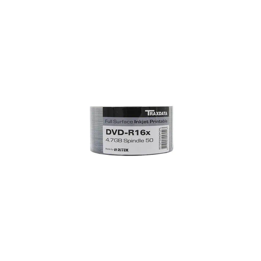 DVD-R medij TRAXDATA 4.7GB 16x speed Spindle  50/1  printable Supersize-2