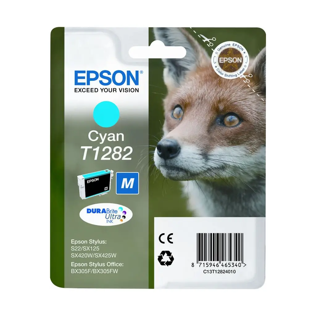 Črnilo EPSON T1282 Cyan 3.5ml original-1