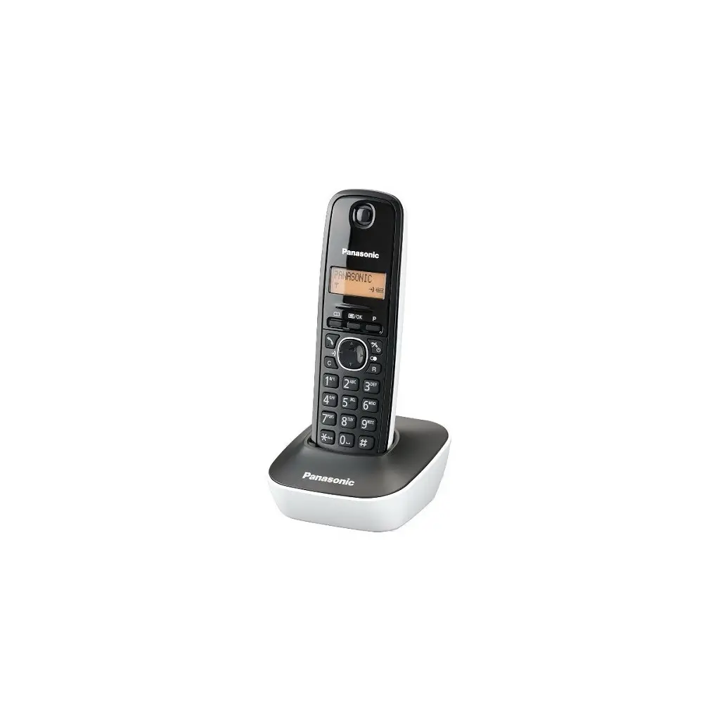 Telefon PANASONIC KX-TG1611 brezžični - bel-0