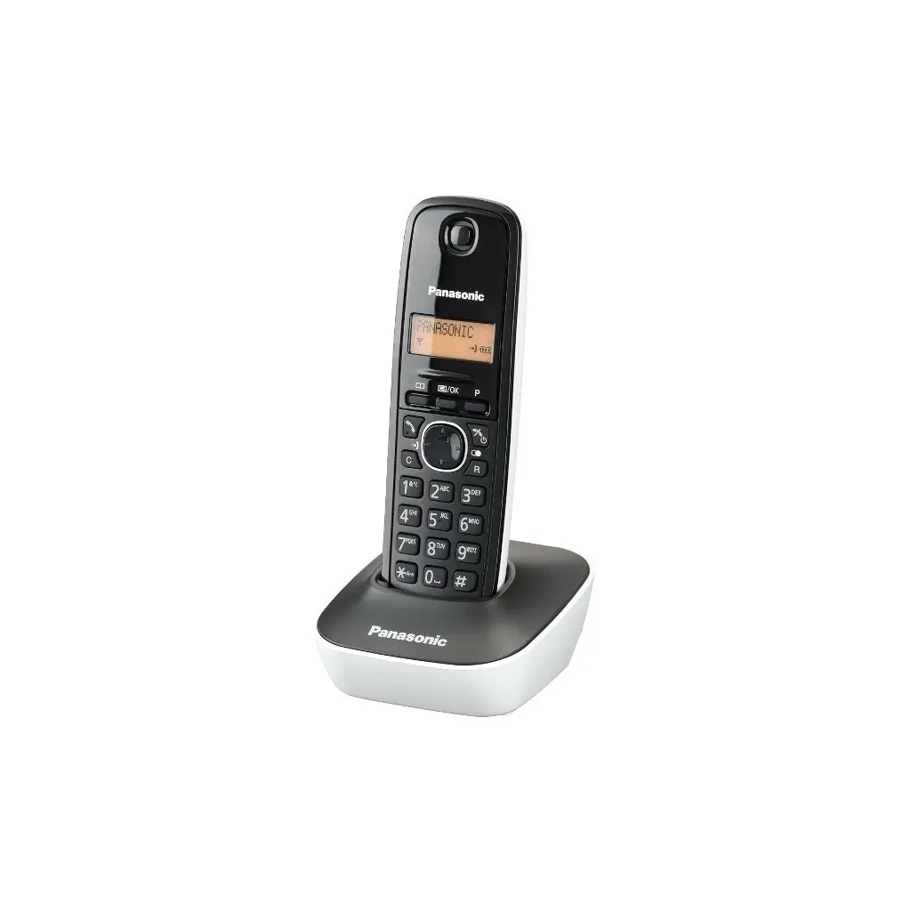 Telefon PANASONIC KX-TG1611 brezžični - bel-1