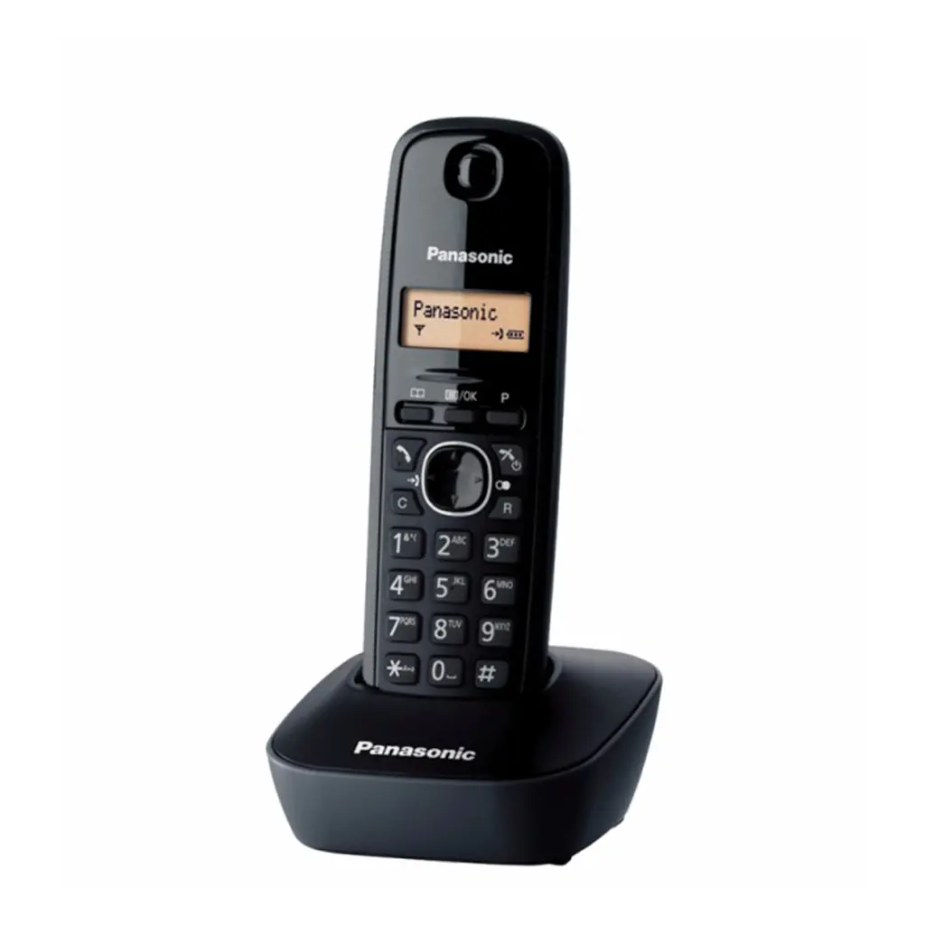 Telefon PANASONIC KX-TG1611 brezžični - črn-0