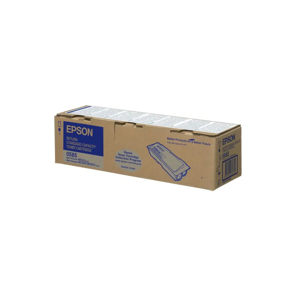 Toner EPSON C13S050585 Black - AcuLaser M2300/M2400 - Return Program original-0