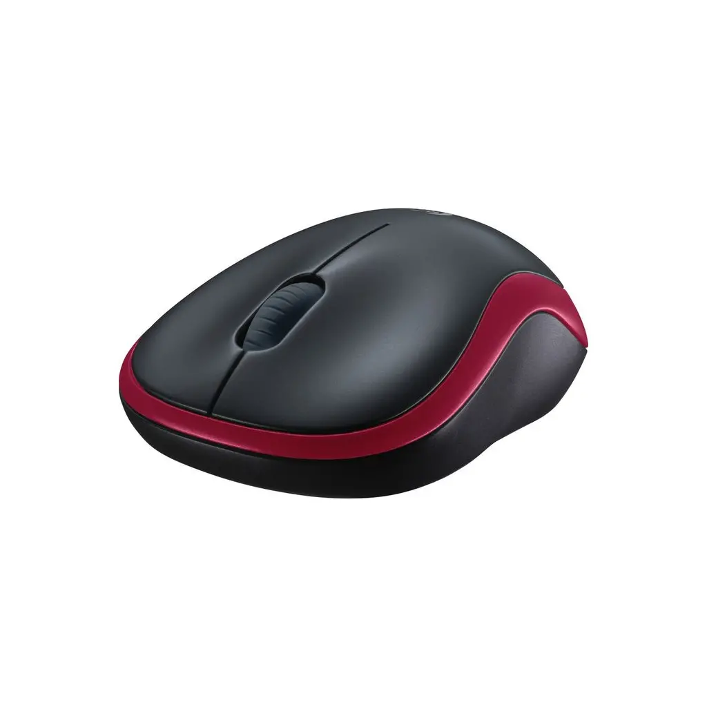 Miška LOGITECH M185 Wireless - Red-0