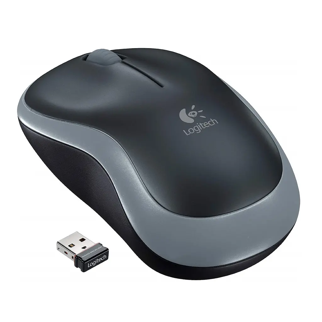 Miška LOGITECH M185 Wireless - Swift Grey-0