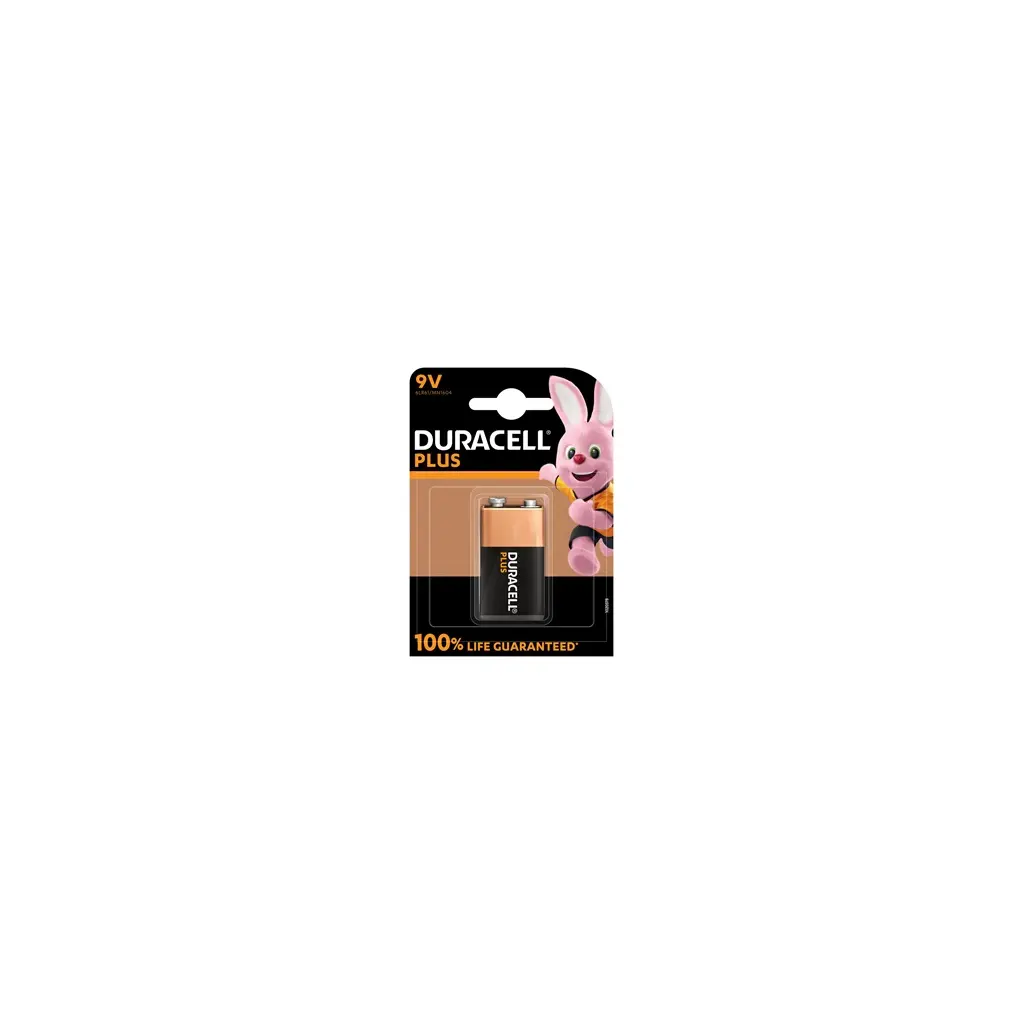 Baterija DURACELL 9V Plus 1/1-0