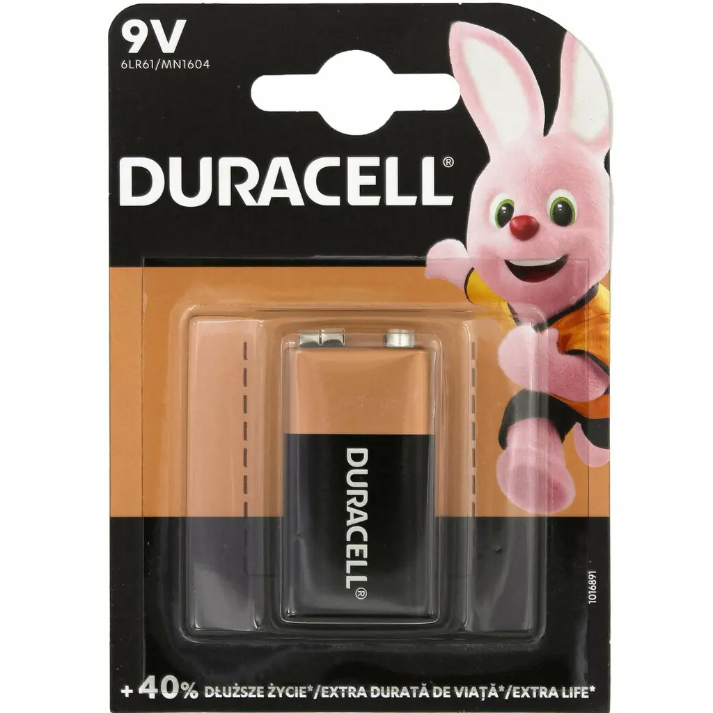 Baterija DURACELL 9V Plus 1/1-2