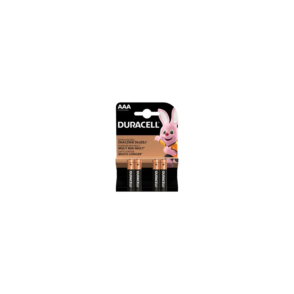 Baterija DURACELL AAA Basic 4/1-0