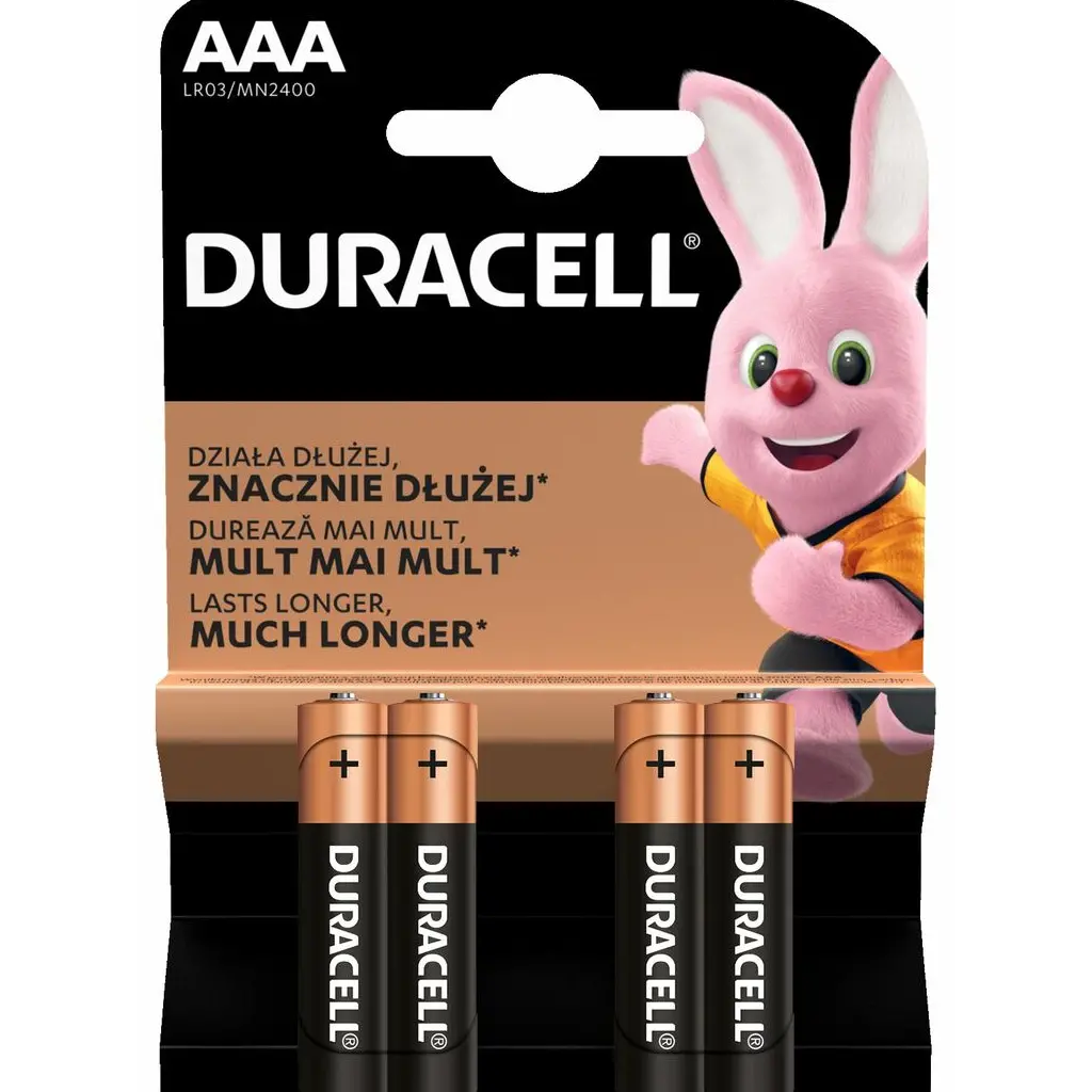 Baterija DURACELL AAA Basic 4/1-2