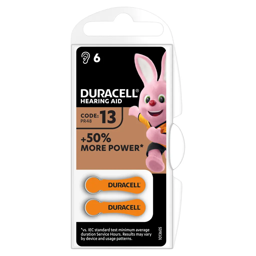 Baterija DURACELL DA13 6/1-2