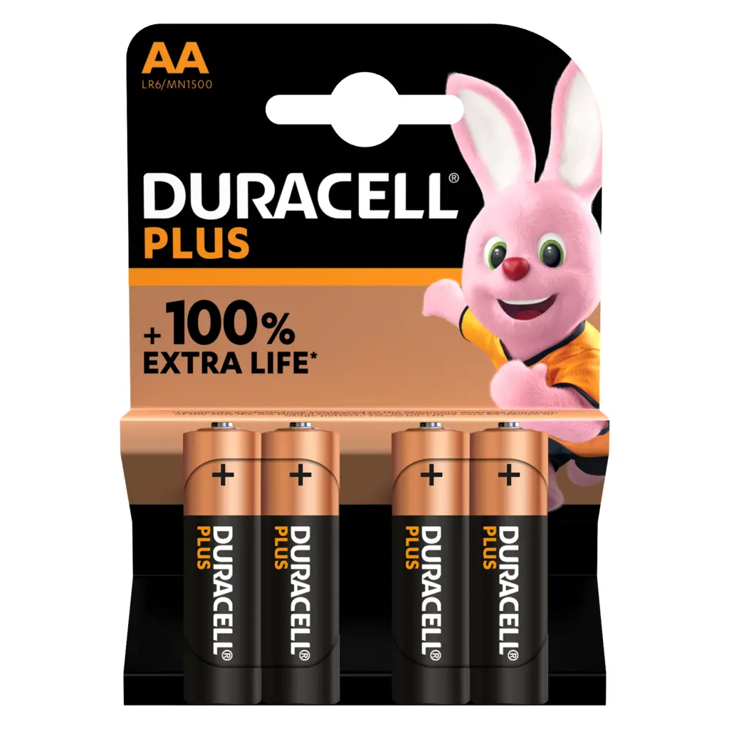 Baterija DURACELL Plus Power AA 4/1-2