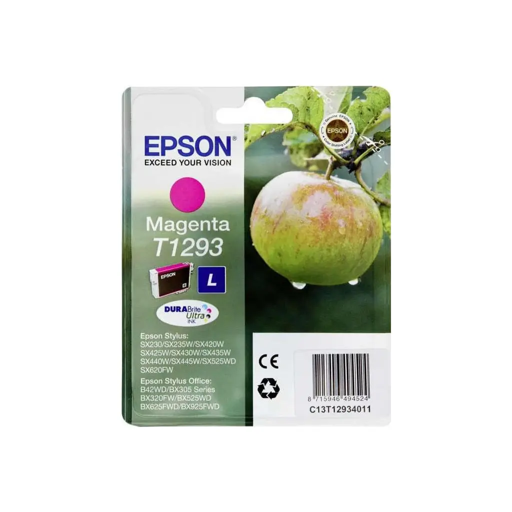 Črnilo EPSON T1293 Magenta original-0