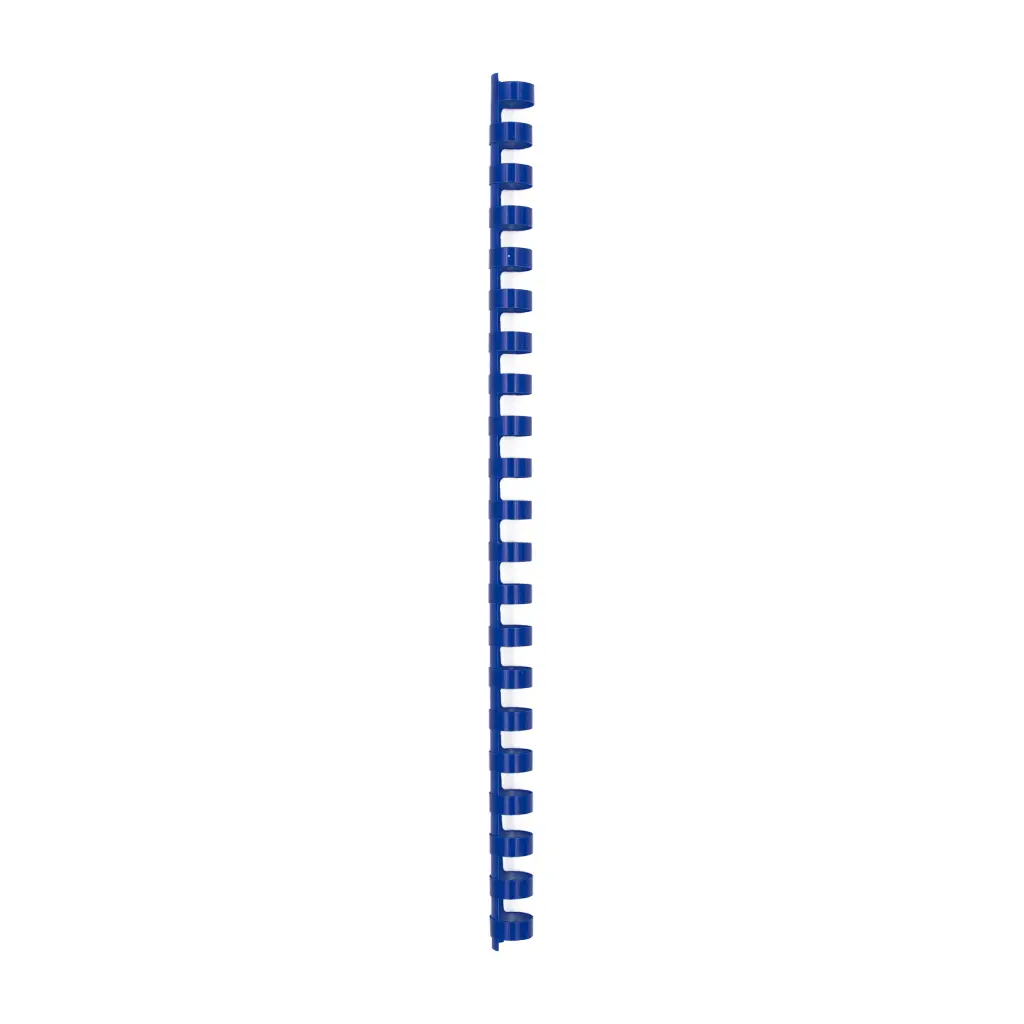 Spirala PVC za vezavo do 100 listov 14mm 100/1 okrogla modra-0