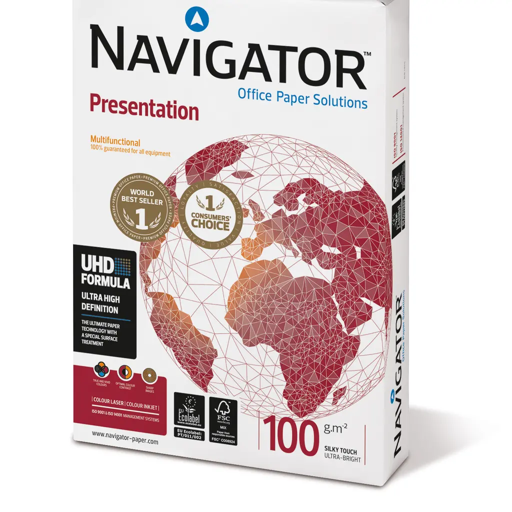 Papir fotokopirni A4 100gr Navigator Presentation 500/1-0