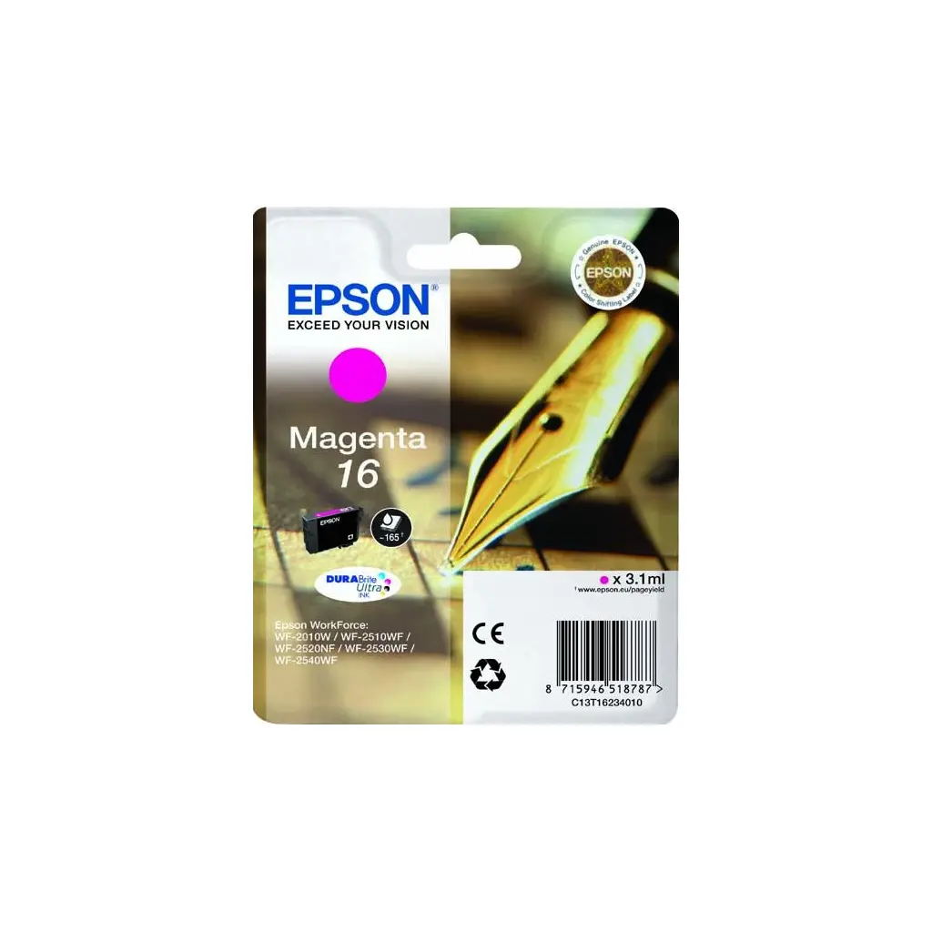Črnilo EPSON T1623 Magenta original-0