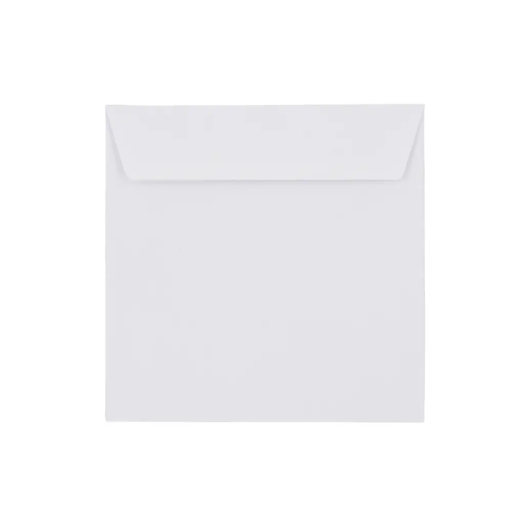 Etui za 1 CD papirnati bel s preklopom brez okna 1/1-0