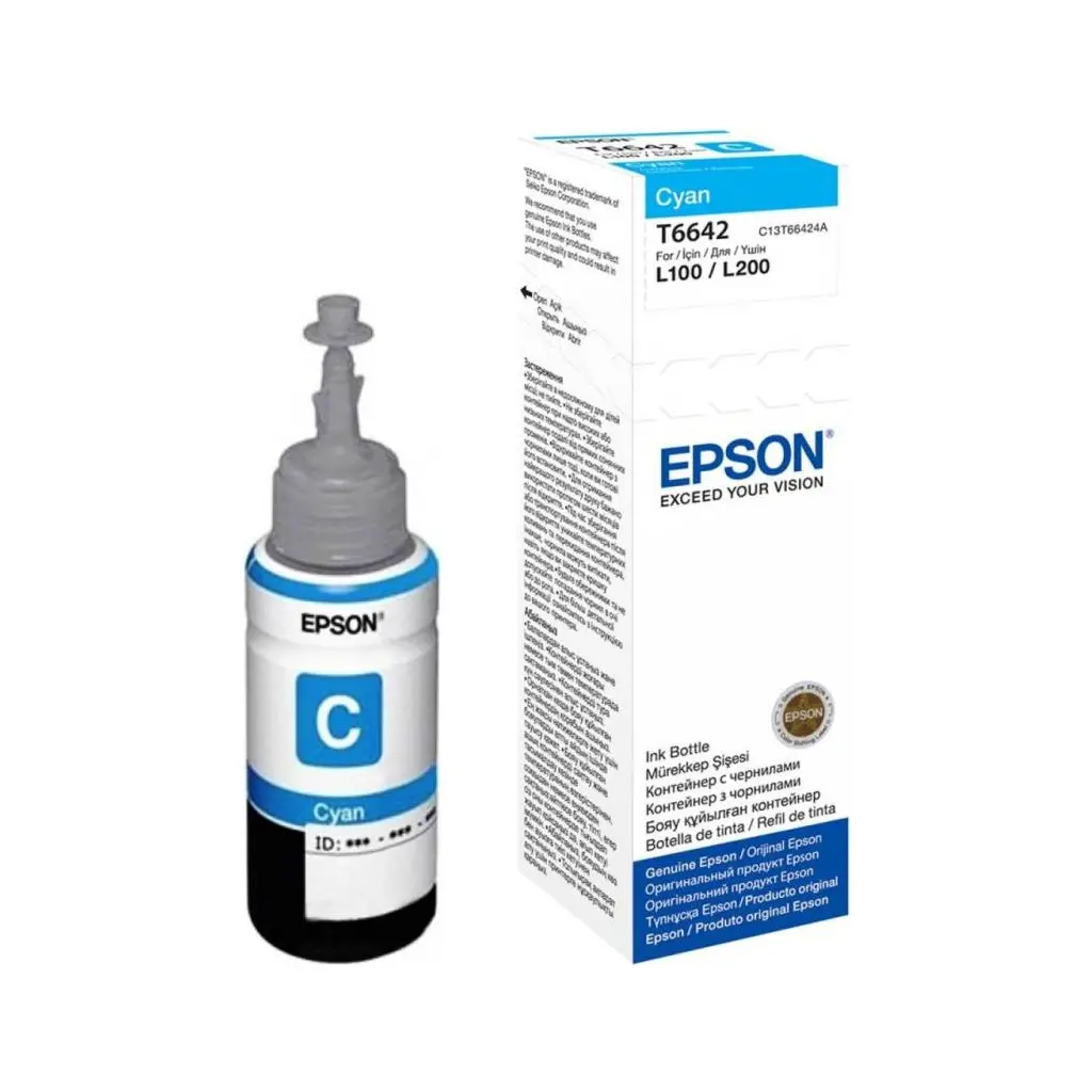 Črnilo EPSON T66424 Cyan original-0