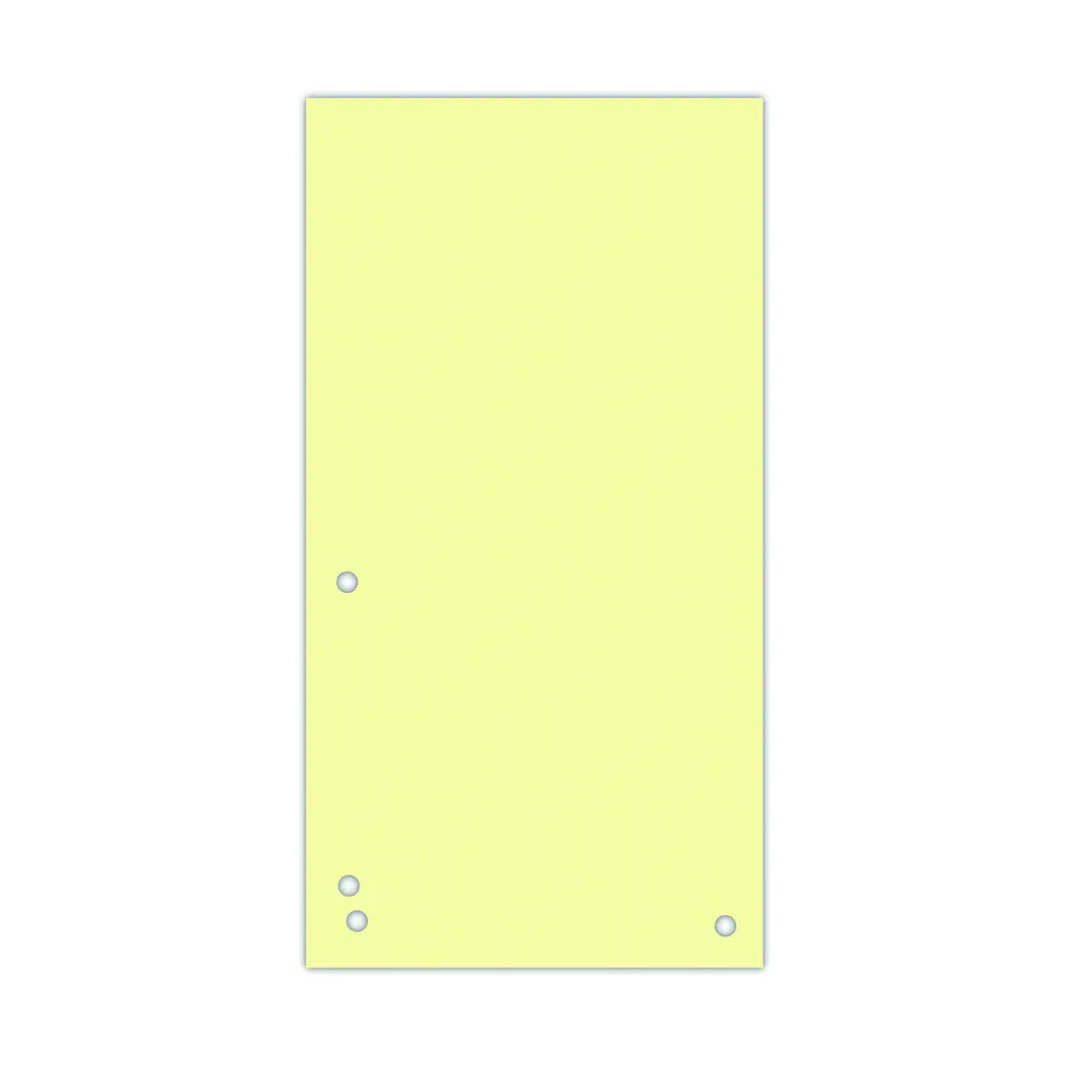 Pregrada kartonska 23,5x10,5cm Donau 100/1 rumena-0