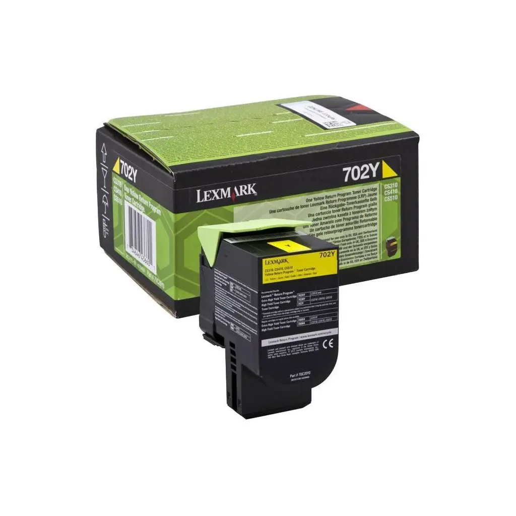 Toner LEXMARK CS310 708Y Yellow - Return Program original-0