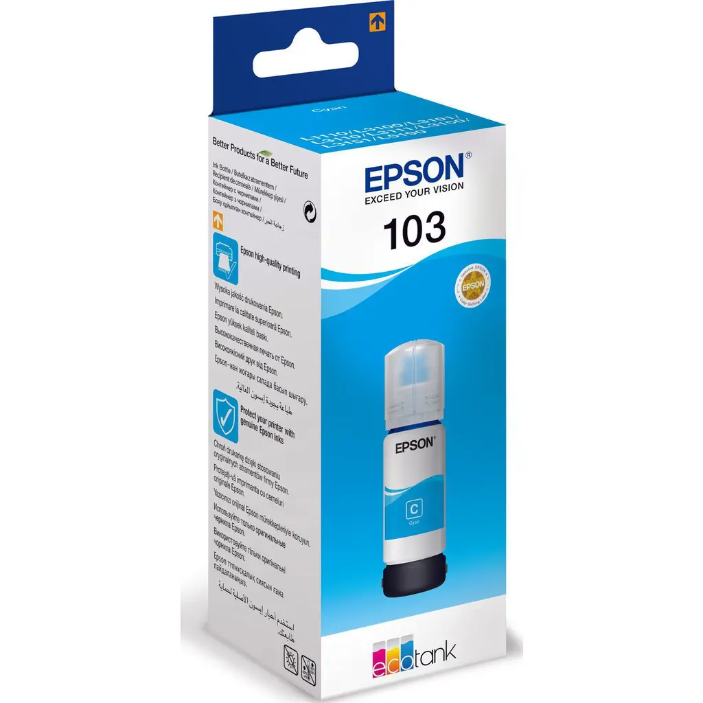 Črnilo EPSON T6732 Cyan original-1