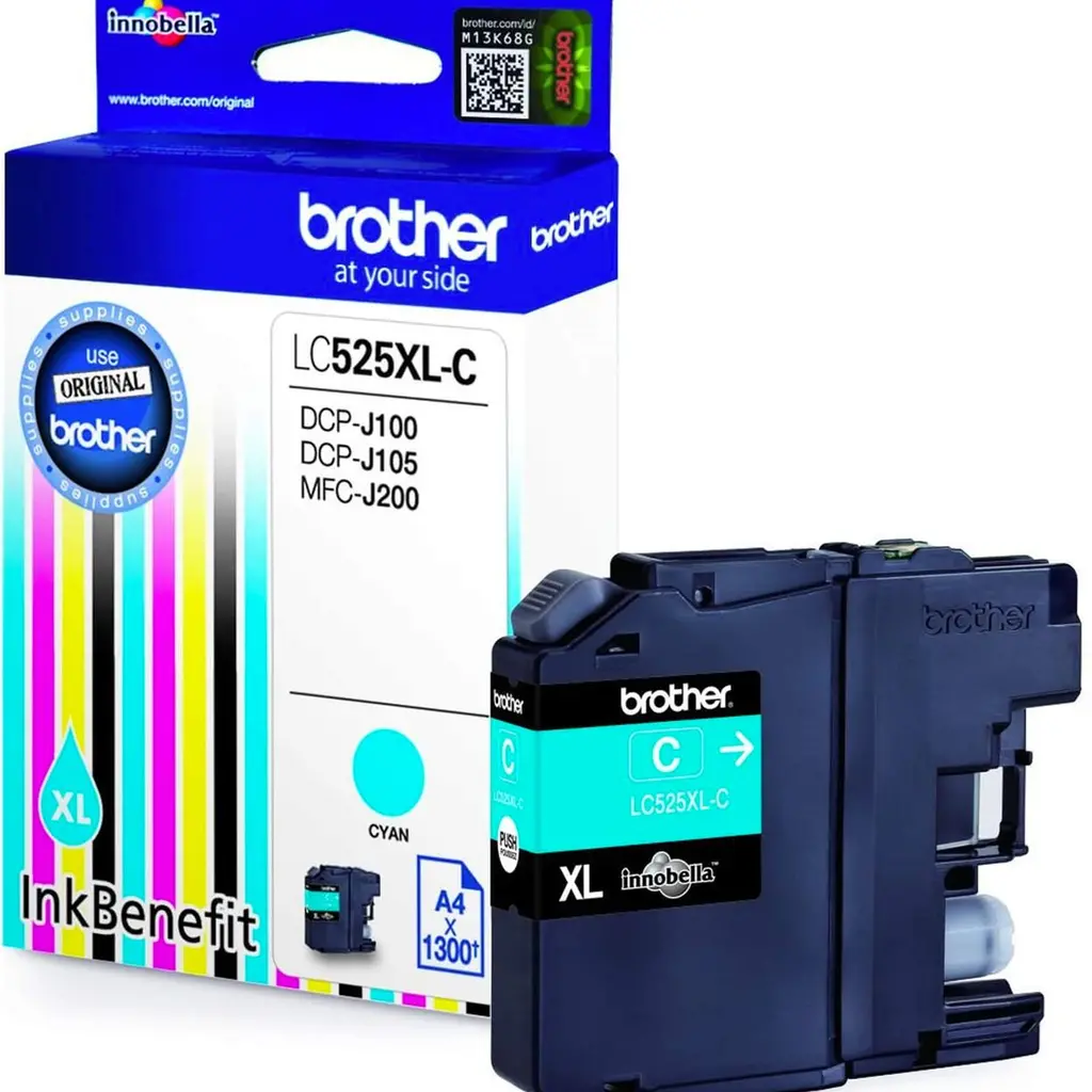 Črnilo BROTHER LC-525XL Cyan original-1