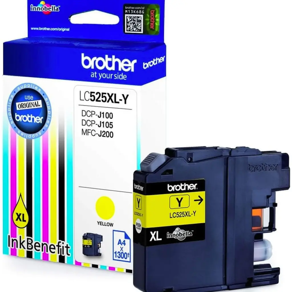 Črnilo BROTHER LC-525XL Yellow original-1