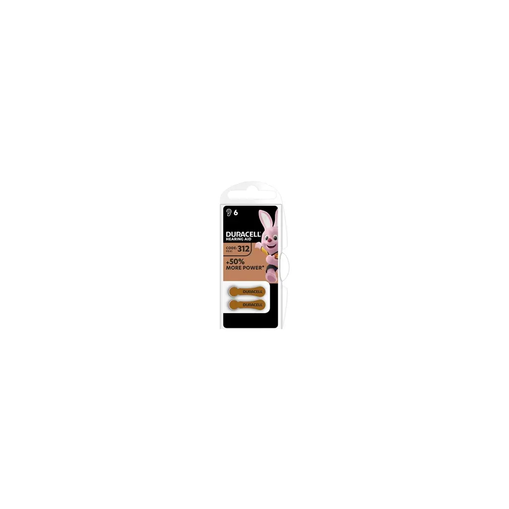 Baterija DURACELL DA312 6/1-0